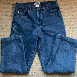 Men’s L.L.  Bean flannel lined 5 pocket jeans (size 32x30)